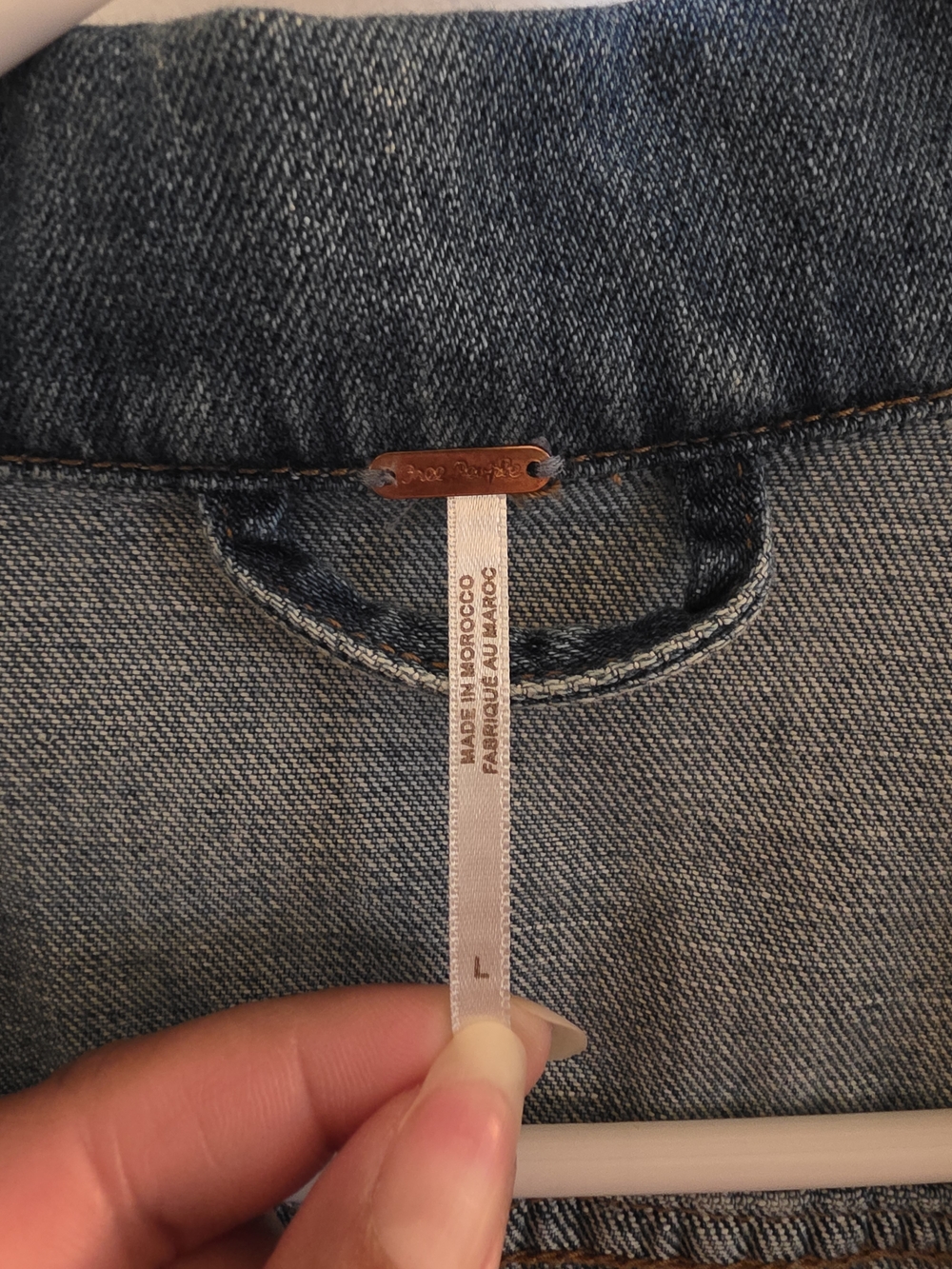 NWOT Free People Rumors Jean Jacket - Picture 9 of 13